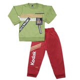 Boys Full Sleeves 2 Pcs Suit - Green, Kids, Boys Sets And Suits, Chase Value, Chase Value
