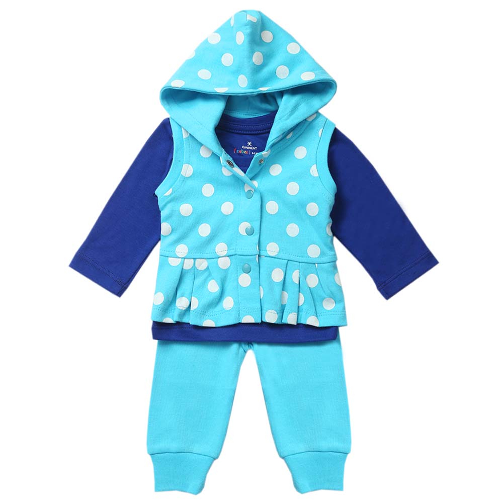 Eminent Newborn Girls 3Pcs Suit - Royal Blue, Newborn Girls Sets & Suits, Eminent, Chase Value