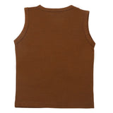 Boys Sando T-Shirt - Brown, Kids, Boys T-Shirts, Chase Value, Chase Value