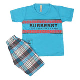 Boys 2 Pcs Suit Half Sleeves - Blue, Kids, Boys Sets And Suits, Chase Value, Chase Value