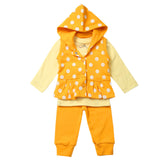 Eminent Newborn Girls 3Pcs Suit - Yellow, Newborn Girls Sets & Suits, Eminent, Chase Value