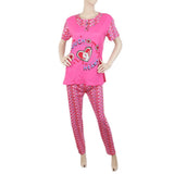 Women's Night Suit - Dark Pink, Women, Night Suit, Chase Value, Chase Value