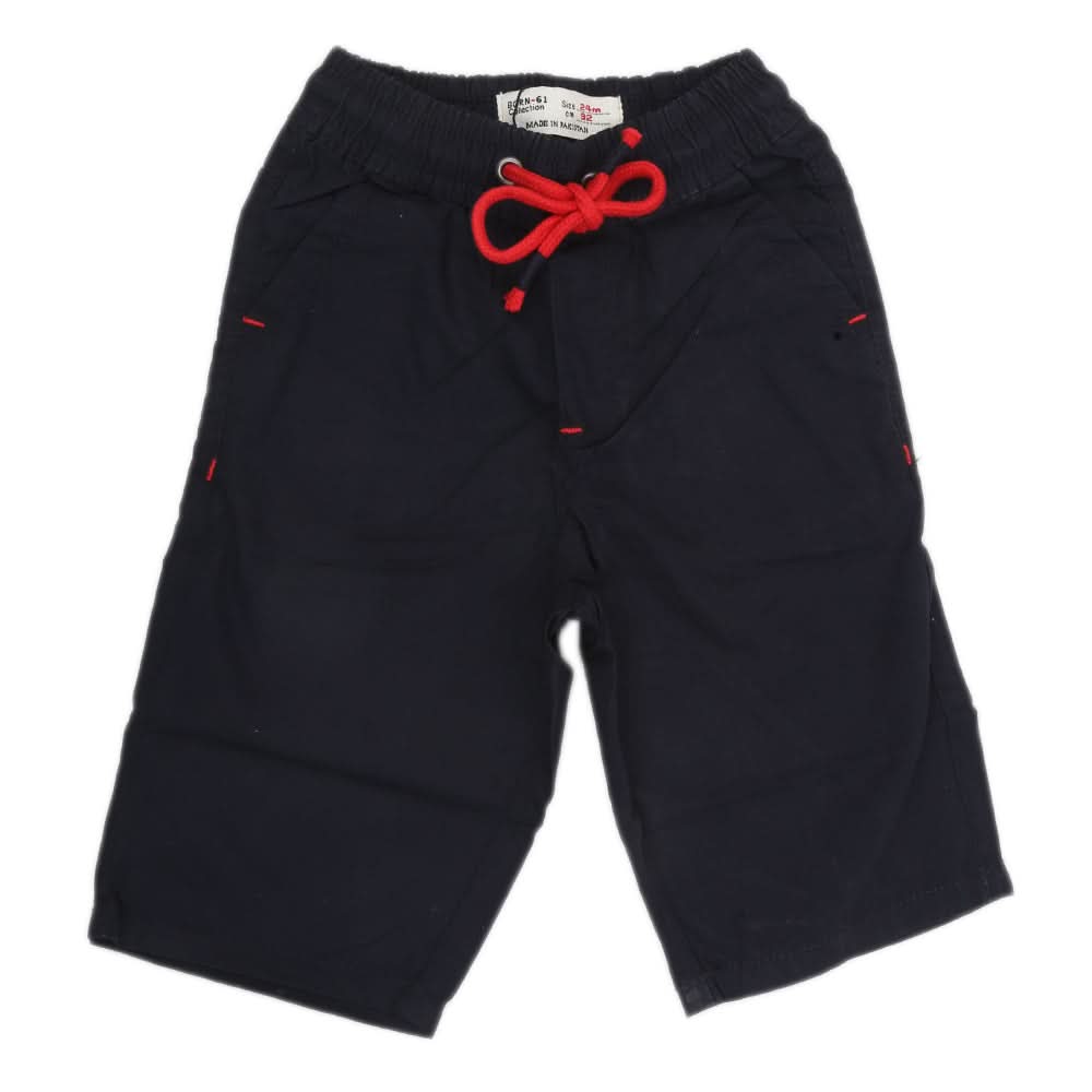 Boys Cotton Shorts - Navy Blue, Kids, Boys Shorts, Chase Value, Chase Value