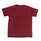 Boys Half Sleeves Jersey T-Shirt 4127 - Maroon, Kids, Boys T-Shirts, Chase Value, Chase Value