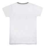 Boys Half Sleeves Fashion T-Shirt -White, Kids, Boys T-Shirts, Chase Value, Chase Value