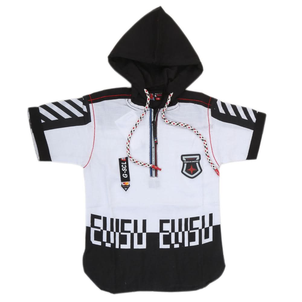 Boys Half Sleeves Casual Shirt - Black, Kids, Boys Shirts, Chase Value, Chase Value
