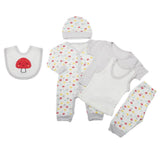Newborn Gift Set 8Pcs - Light Purple, Kids, Newborn Girls Sets And Suits, Chase Value, Chase Value