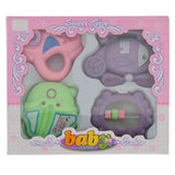 Rattle 4 Piece Set - Multi, Kids, New Born Rattles And Toys, Chase Value, Chase Value