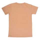 Boys Half Sleeves T-Shirt 3988 - Brown, Kids, Boys T-Shirts, Chase Value, Chase Value
