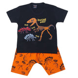 Boys Short Suit - Orange, Kids, Boys Sets And Suits, Chase Value, Chase Value