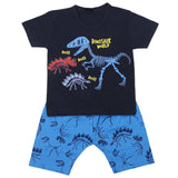 Boys Short Suit - Blue, Kids, Boys Sets And Suits, Chase Value, Chase Value