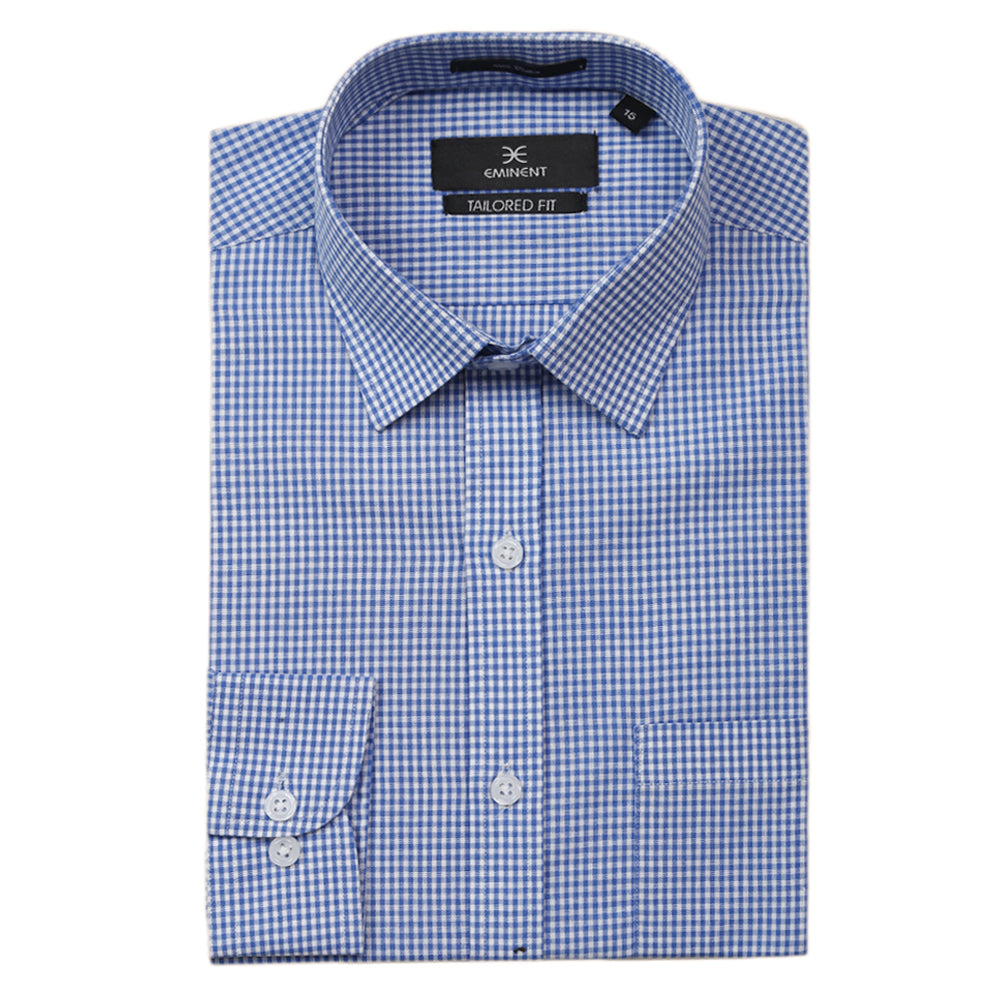 Men's Eminent Formal Full Sleeves Shirt - Blue, Men, Shirts, Eminent, Chase Value