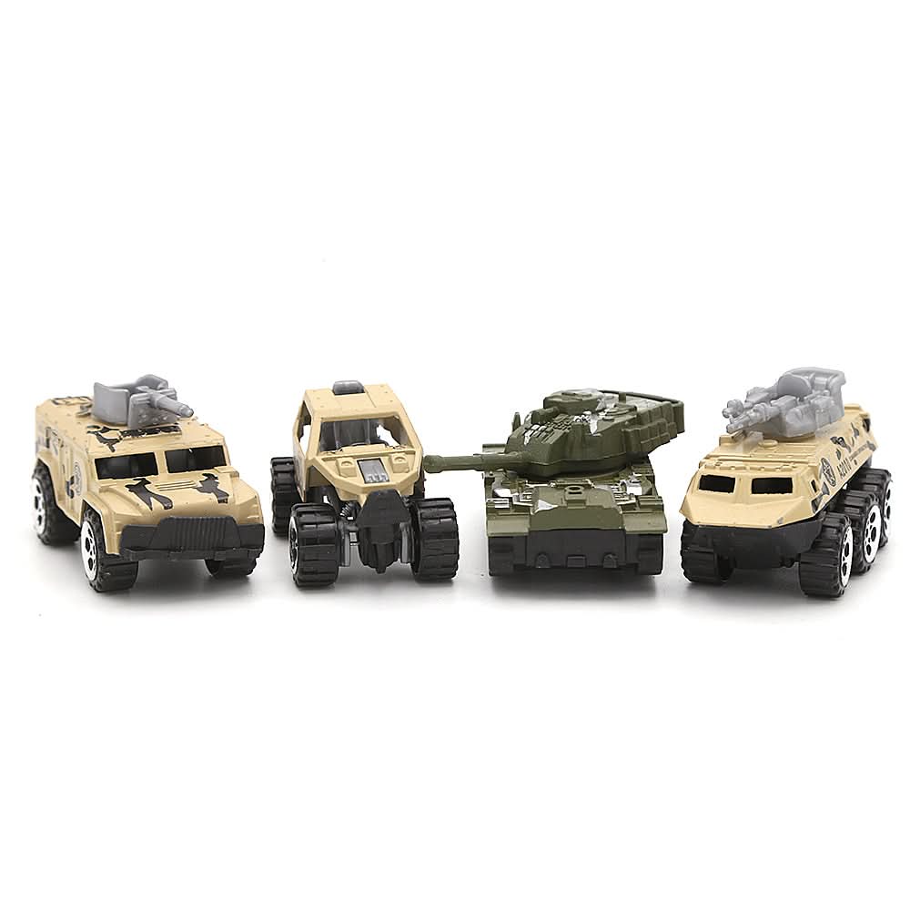 Die Cast Car Set 4 Piece - Multi, Kids, Battery Operated Toys, Chase Value, Chase Value