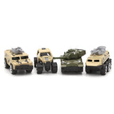 Die Cast Car Set 4 Piece - Multi, Kids, Battery Operated Toys, Chase Value, Chase Value