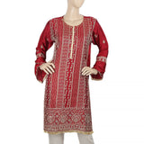 Women's Embroidered Kurti - Maroon, Women, Ready Kurtis, Chase Value, Chase Value