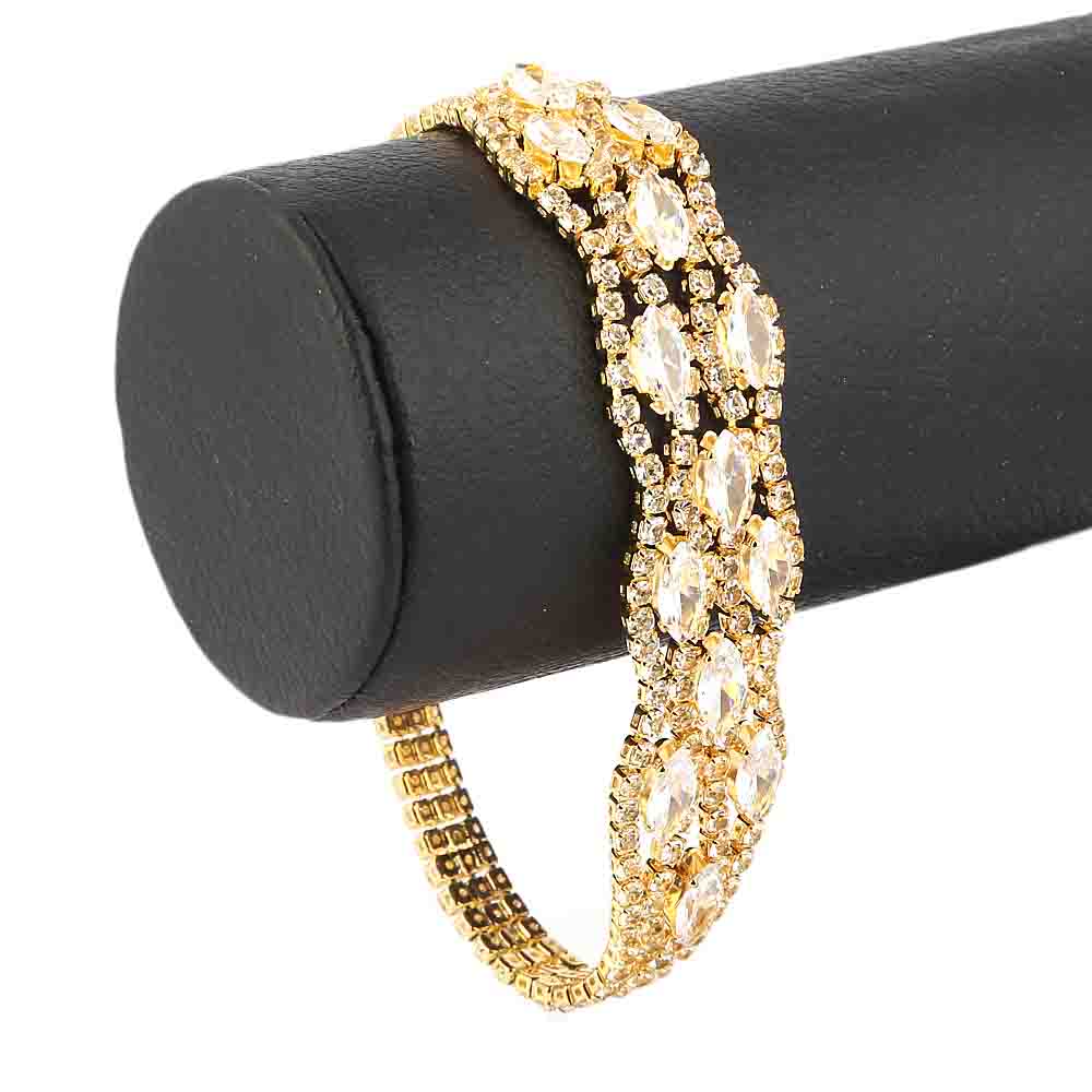 Women's Bracelet- Golden, Women, Bangles & Bracelets, Chase Value, Chase Value