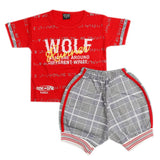 Boys Short Suit - Red, Boys Sets & Suits, Chase Value, Chase Value