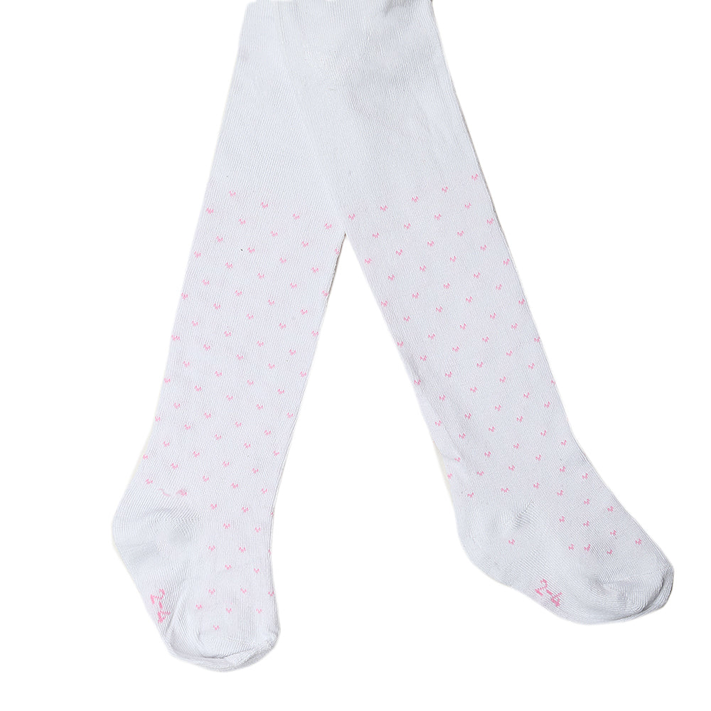 Girls Printed Legging - White, Kids, Tights Leggings And Pajama, Chase Value, Chase Value