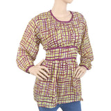 Women's Full Sleeve Top - Purple, Women, T-Shirts And Tops, Chase Value, Chase Value