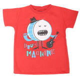 Boys Printed Half Sleeves T-Shirt 4727 - Red, Kids, Boys T-Shirts, Chase Value, Chase Value