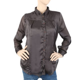 Women's Full Sleeves Top - Dark Grey, Women, T-Shirts And Tops, Chase Value, Chase Value