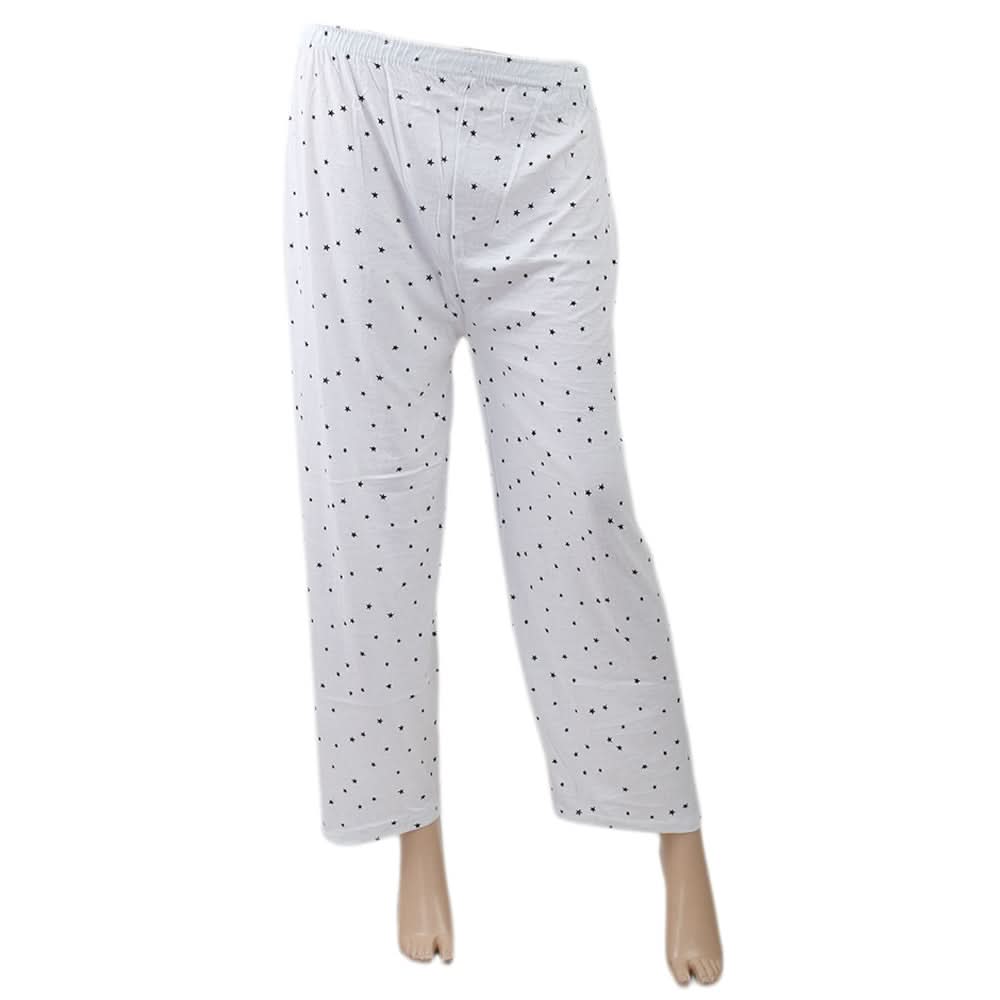 Women's Embroidered Trouser - White, Women, Pants & Tights, Chase Value, Chase Value