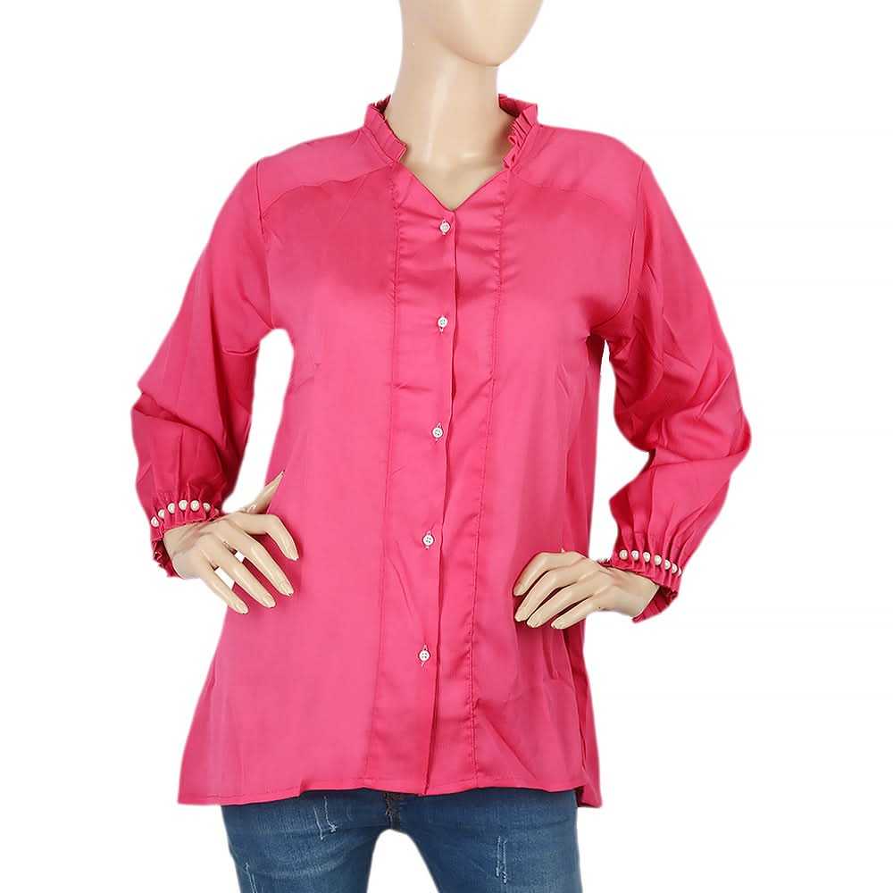 Women's Casual Shirt - Pink, Women, T-Shirts And Tops, Chase Value, Chase Value