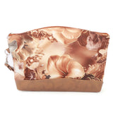 Women's Flower Printed Pouch - Brown, Women, Wallets, Chase Value, Chase Value