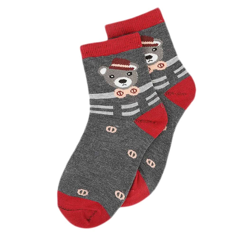 Kids Fancy Socks - Dark Grey, Kids, Boys Socks, Chase Value, Chase Value