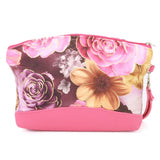 Women's Flower Printed Pouch - Pink, Women, Wallets, Chase Value, Chase Value