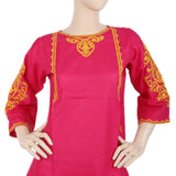 Women's Embordered 3 Piece Suit - Pink, Women, Shalwar Suits, Chase Value, Chase Value