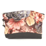 Women's Flower Printed Pouch - Black, Women, Wallets, Chase Value, Chase Value