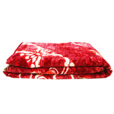 Blanket Moro King 2 Ply Single Bed - Maroon, Home & Lifestyle, Blanket, Chase Value, Chase Value