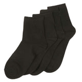 Men's Long Ankle Socks Pack Of 2 - Black, Men, Mens Socks, Chase Value, Chase Value