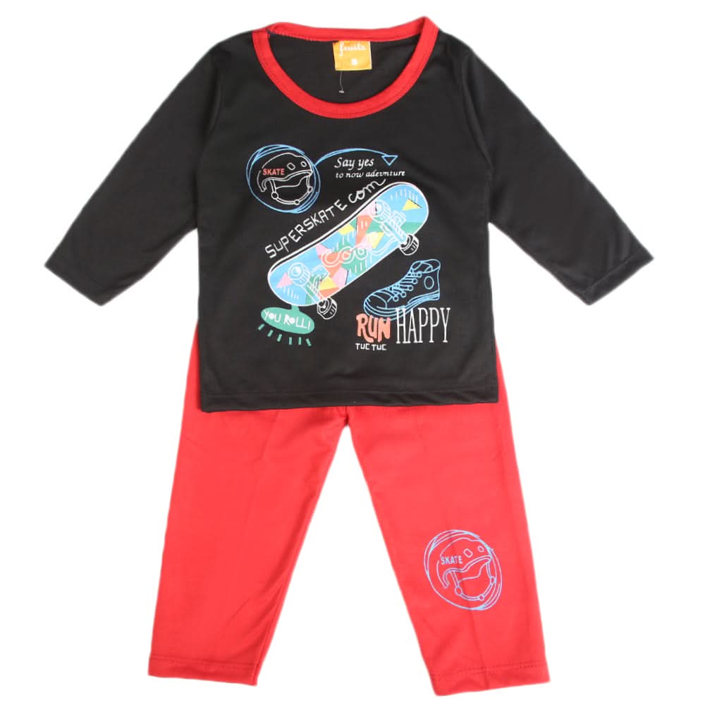 Boys Full Sleeves Suit - Black, Boys Sets & Suits, Chase Value, Chase Value