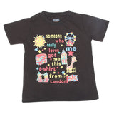 Boys Half Sleeves Jersey T-Shirt 4133 - Black, Kids, Boys T-Shirts, Chase Value, Chase Value