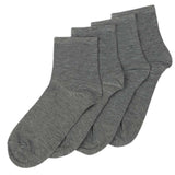 Men's Long Ankle Socks Pack Of 2 - Light Grey, Men, Mens Socks, Chase Value, Chase Value