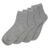 Men's Long Ankle Socks Pack Of 2 - Grey, Men, Mens Socks, Chase Value, Chase Value