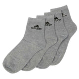 Men's Long Ankle Socks Pack Of 2 - Grey, Men, Mens Socks, Chase Value, Chase Value