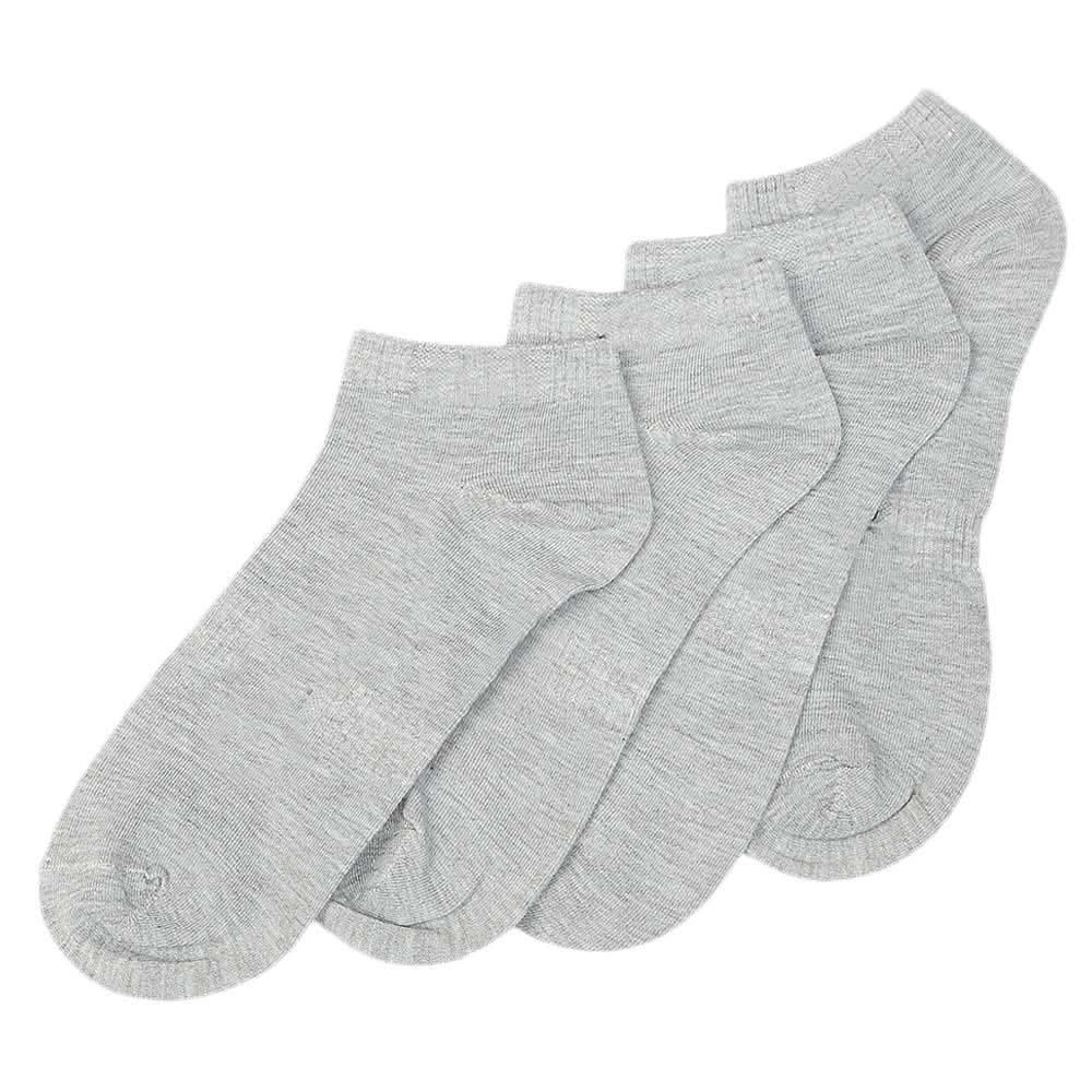 Men's Ankle Socks Pack Of 2 - Light Grey, Men, Mens Socks, Chase Value, Chase Value