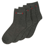 Men's Long Ankle Socks Pack Of 2 - Dark Grey, Men, Mens Socks, Chase Value, Chase Value
