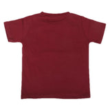 Boys Half Sleeves T-Shirt - Maroon, Kids, Boys T-Shirts, Chase Value, Chase Value