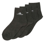 Men's Long Ankle Socks Pack Of 2 - Dark Grey, Men, Mens Socks, Chase Value, Chase Value