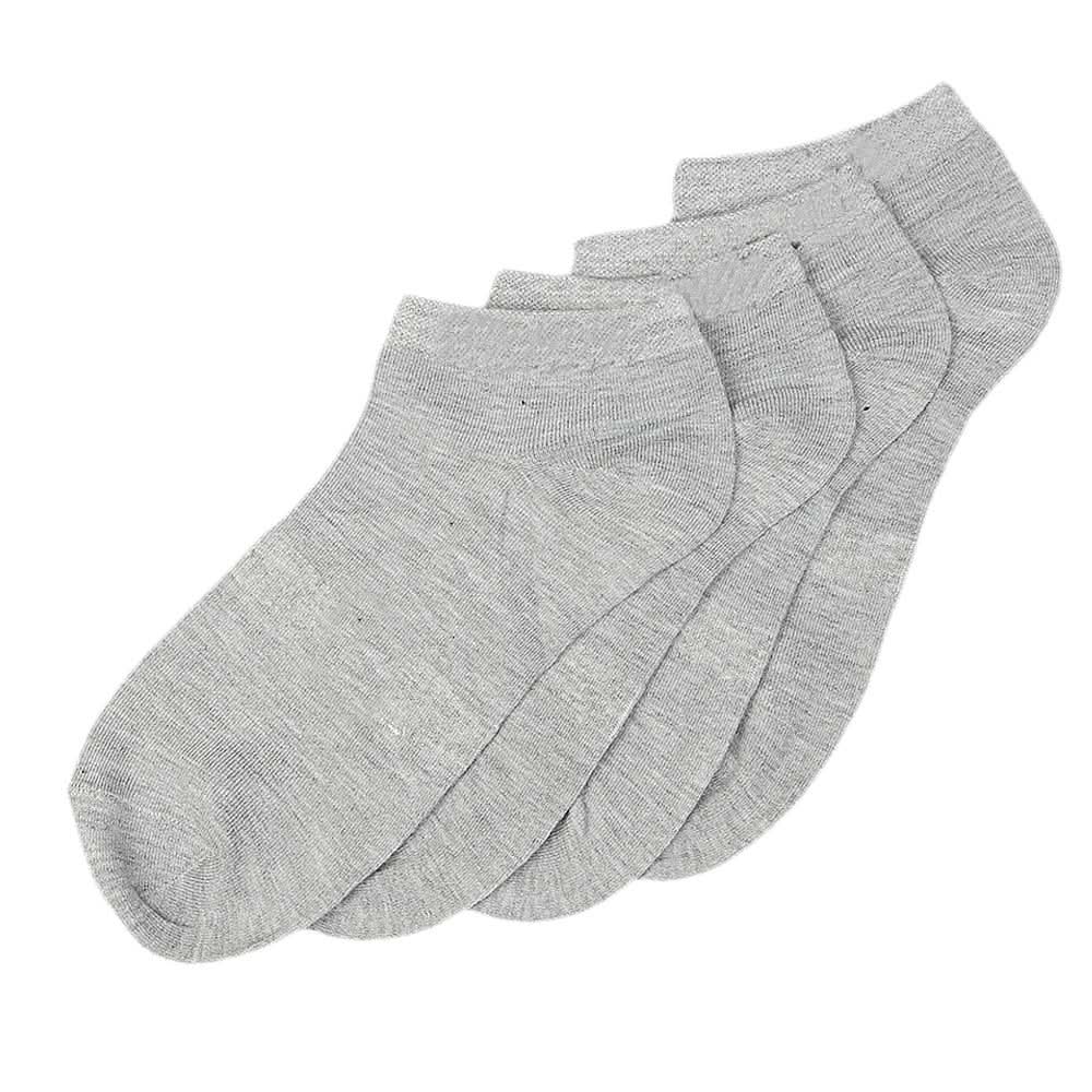 Men's Ankle Socks Pack Of 2 - Light Grey, Men, Mens Socks, Chase Value, Chase Value