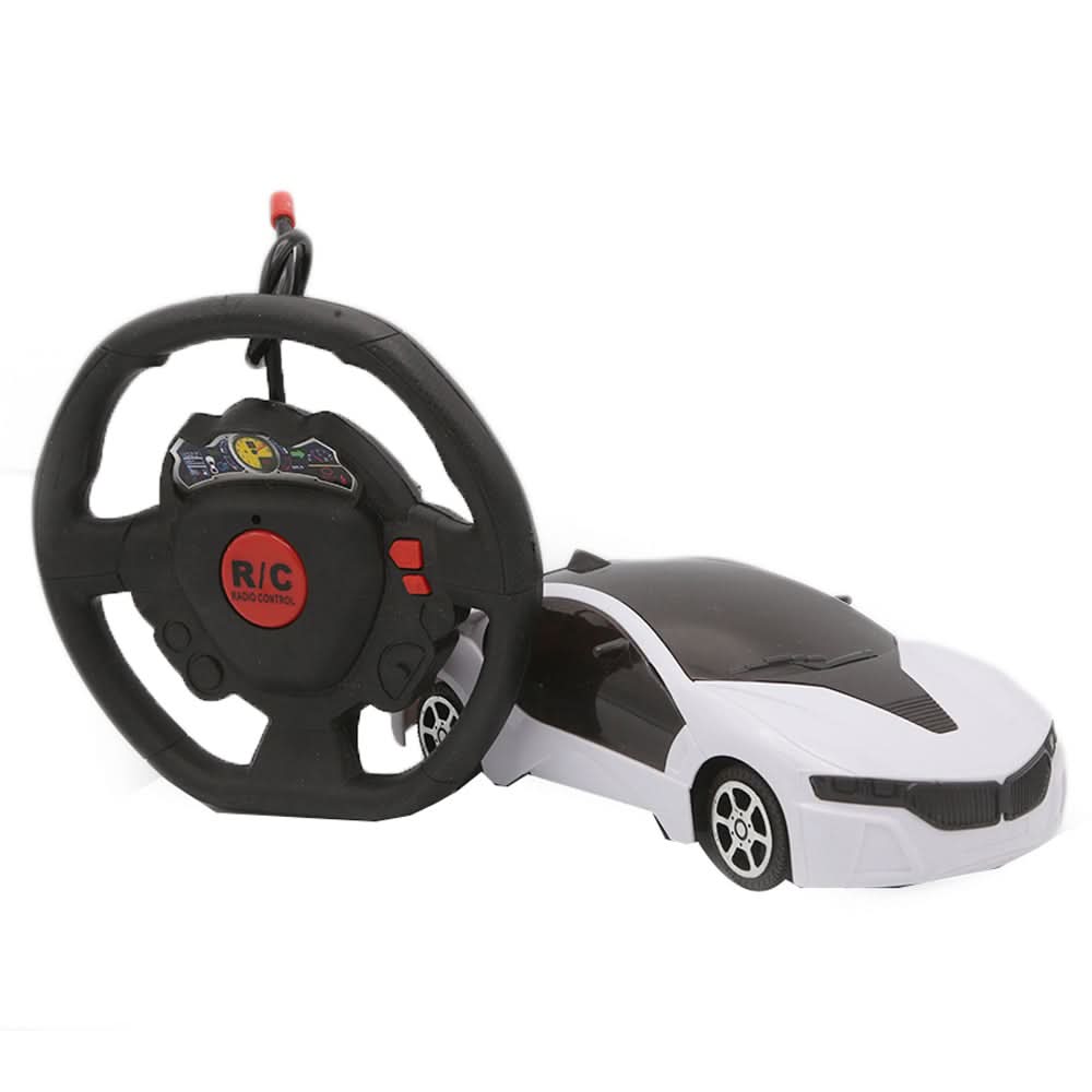 Remote Control Car - White, Kids, Remote Control, Chase Value, Chase Value