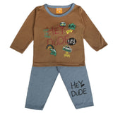 Boys Full Sleeves Suit - Brown, Boys Sets & Suits, Chase Value, Chase Value