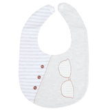 Newborn Cartoon Bib - Grey, Kids, Bibs, Chase Value, Chase Value