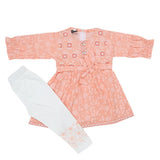 Girls Pajama Suit 1035 Peach - A, Kids, Girls Sets And Suits, Chase Value, Chase Value