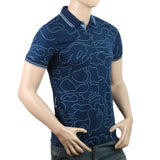 Men's Half Sleeves Polo T-Shirt - Navy Blue, Men, T-Shirts And Polos, Chase Value, Chase Value
