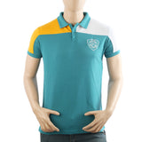 Men's Half Sleeves Polo T-Shirt - Sea Green, Men's T-Shirts & Polos, Chase Value, Chase Value